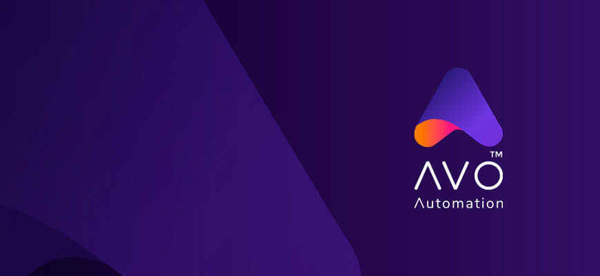 Avo Automation Blog Banner with Logo